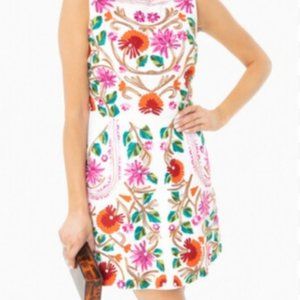 NWT Roller Rabbit Kuzu Embroidery Kiki Dress